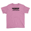 i am an accountant t shirt funny profession shirt tee gift for account Youth Tee