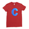 c 3d Ladies Fitted T-Shirt