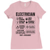 Electrician Ladies Fitted T-Shirt