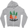 Happy Camper Zipper Hoodie