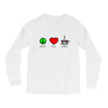 peace love coffee (2) Long Sleeve Shirts