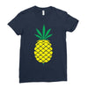 pineapple Ladies Fitted T-Shirt