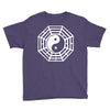 i ching ying and yang Youth Tee