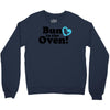 Bun in the Oven with Heart Baby Boy Crewneck Sweatshirt