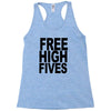 free high fives t shirt x large funny humor geek awesome highfive cool Racerback Tank