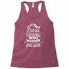 those who wander Racerback Tank