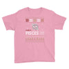 santa pisces christmas ugly t shirts Youth Tee