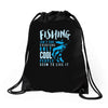 fishing isn't for everyone Drawstring Bags