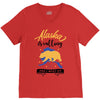 alaska is calling and i must go V-Neck Tee