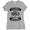 Premium Vintage 1953 Ladies Fitted T-Shirt