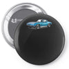 1965 corvette sting ray classic car, ideal birthday gift or pres Pin-back button
