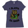 slappa da bass Ladies Fitted T-Shirt