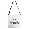 ask me about my t rex Adjustable Strap Totes