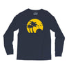 beach silhouette birds sand sunset Long Sleeve Shirts