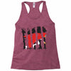 red running hood Racerback Tank