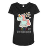 My Homework Maternity Scoop Neck T-shirt