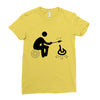 cook marshmallow Ladies Fitted T-Shirt