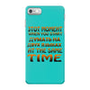 mixing languages russian english iPhone 7 Case