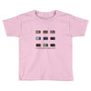 WE DON'T BELIEVE WHAT'S ON TV Toddler T-shirt