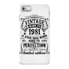 Vintage 1981 iPhone 7 Case