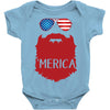 america 3 Baby Bodysuit