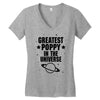 Greatest Poppy In The Universe Women's V-Neck T-Shirt