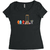 how they died Women's Triblend Scoop T-shirt