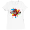 i just killed a clown Ladies Fitted T-Shirt