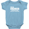 engineer funny Baby Onesie