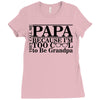 papa Ladies Fitted T-Shirt