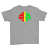 rasta skull and crossbones reggae dub club rave Youth Tee
