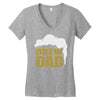 brew dad Women's V-Neck T-Shirt