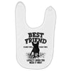 Best Friend Pug Baby Bibs
