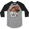 meat yo self! 3/4 Sleeve Shirt