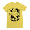 lionel messi Ladies Fitted T-Shirt