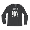 born in 90s Long Sleeve Shirts