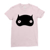 black owl Ladies Fitted T-Shirt