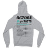 October Girl Facts Libra Zipper Hoodie