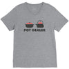pot dealer cooking pot tea pot V-Neck Tee
