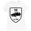 dope racing tuning oldschool Ladies Fitted T-Shirt