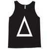 prism a triangle design graphic baseball jersey Tank Top