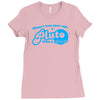 when i was your age, pluto was a planet! Ladies Fitted T-Shirt