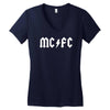 mc fc Women's V-Neck T-Shirt
