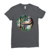 Stitch And Totoro Ladies Fitted T-Shirt