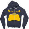angry gorilla face Zipper Hoodie