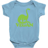vegan dinosaur best trending Baby Bodysuit
