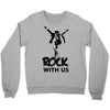 rock Crewneck Sweatshirt