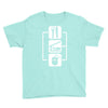 v2 eat sleep computer mouse Youth Tee