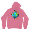 animal polygon around the planet Unisex Hoodie