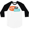 it simple 3/4 Sleeve Shirt